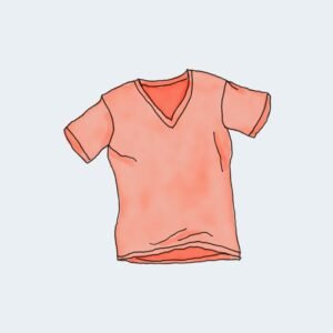 Vneck tee 2